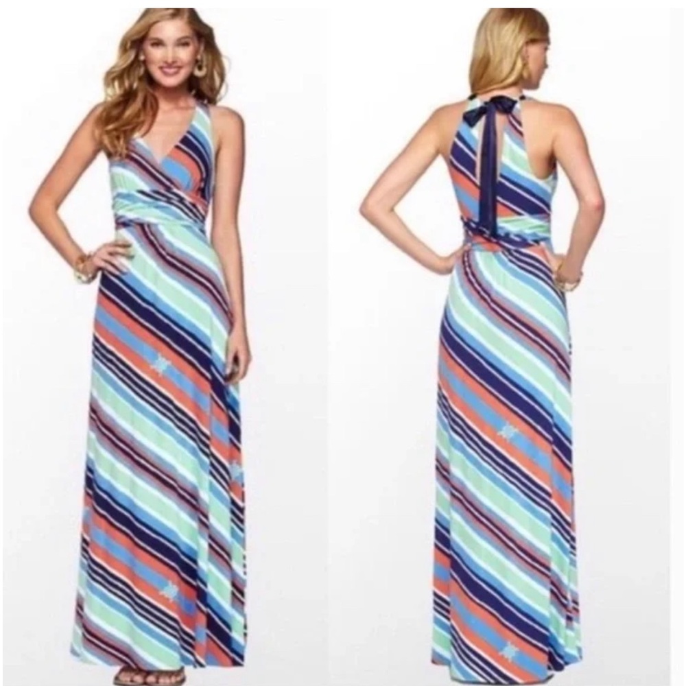Lilly Pulitzer Nautical Maxi Dress